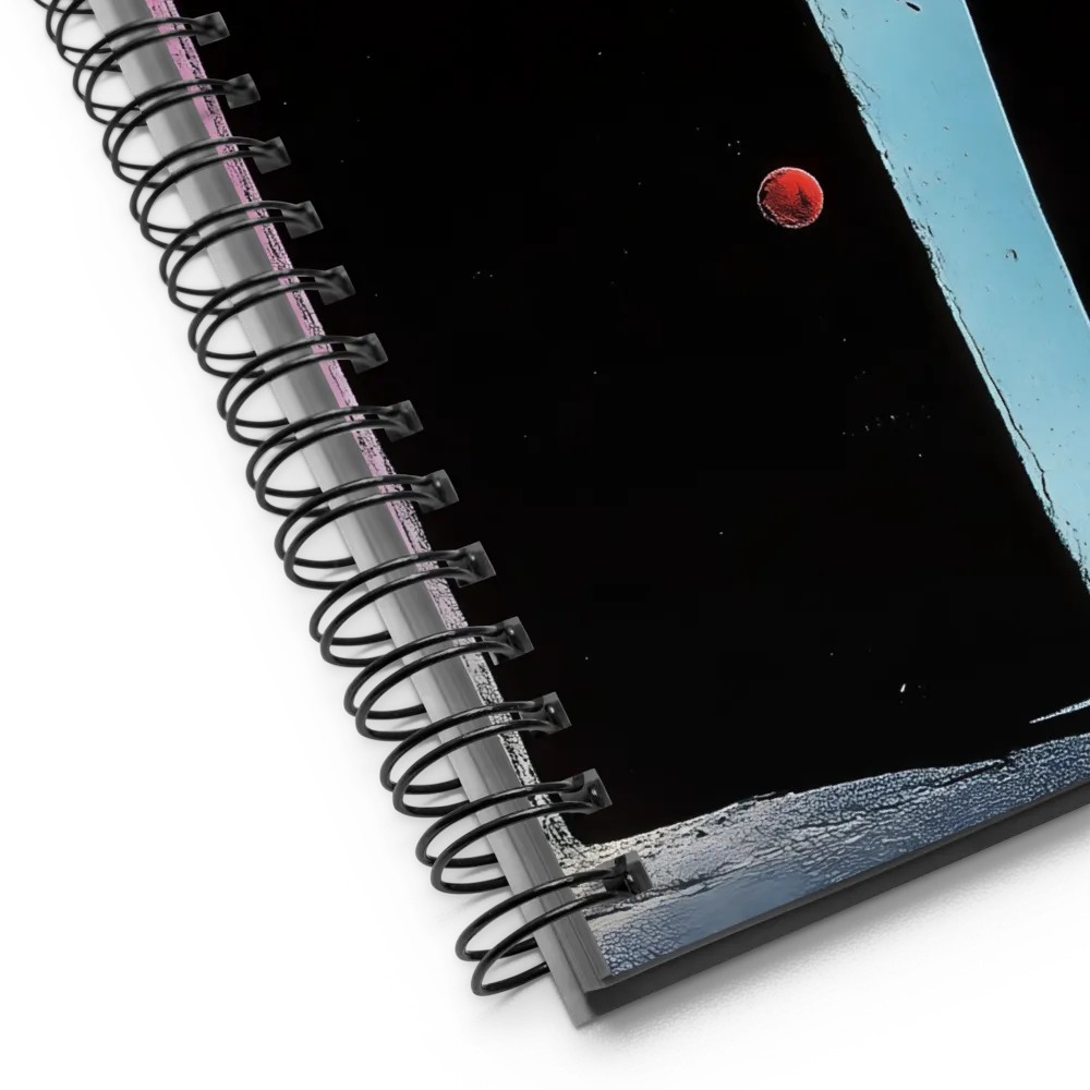 Vibrant Silhouette 
 Spiral Notebook | 140 pages