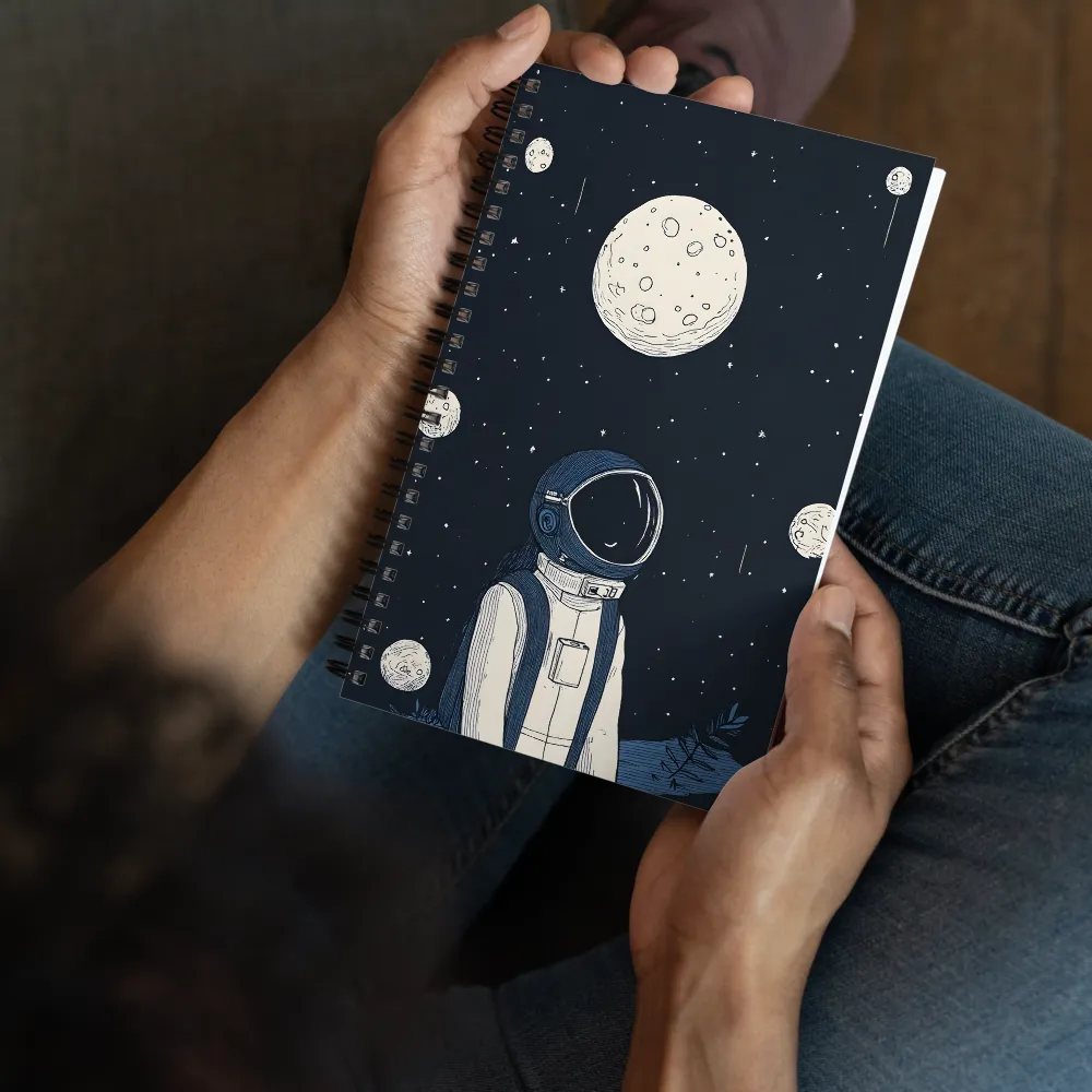Cosmic Contemplation 
 Spiral Notebook | 140 pages