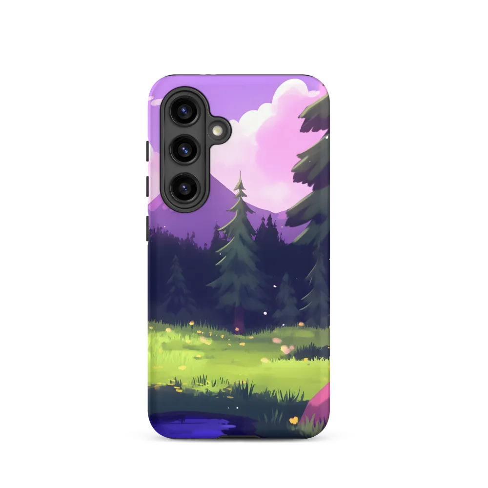 Enchanted Purple Forest | Phone Case