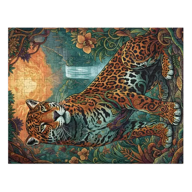Jaguar of the Falls | Jigsaw Puzzles