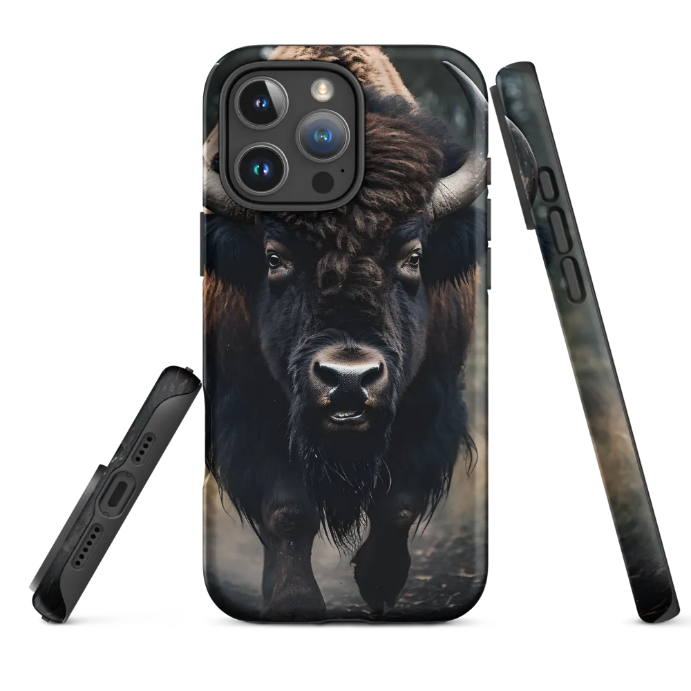 Bison in Forest Photograph | Phone Case