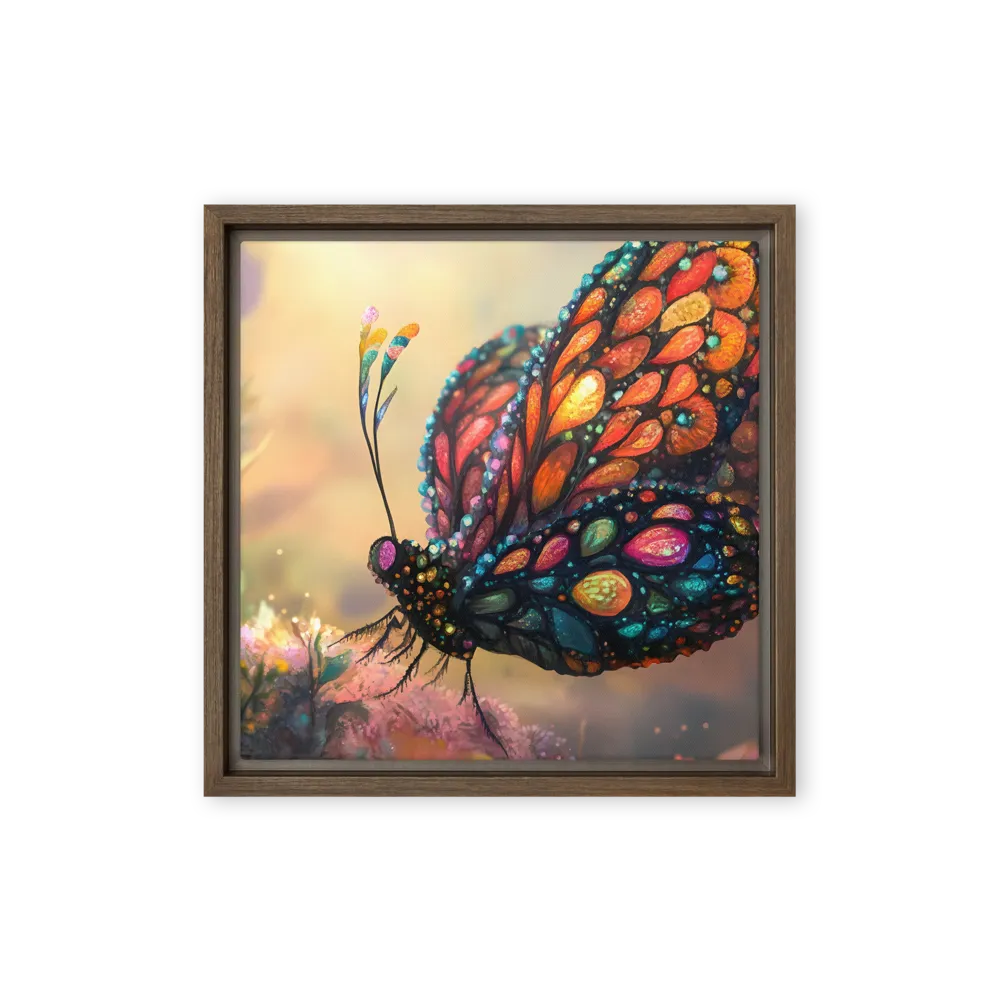 Fantastical Butterfly Bloom 
 Canvas | 28″x 28″