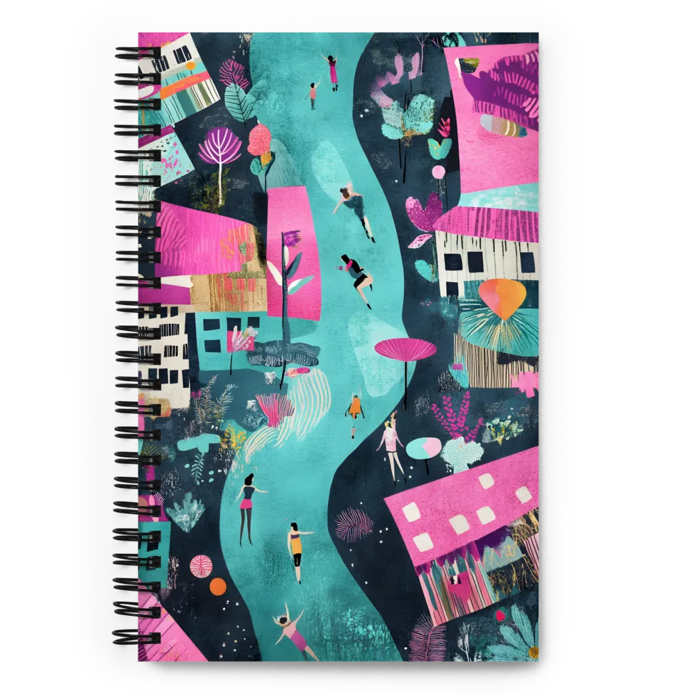 Whimsical Journey Through a Vibrant Landscape