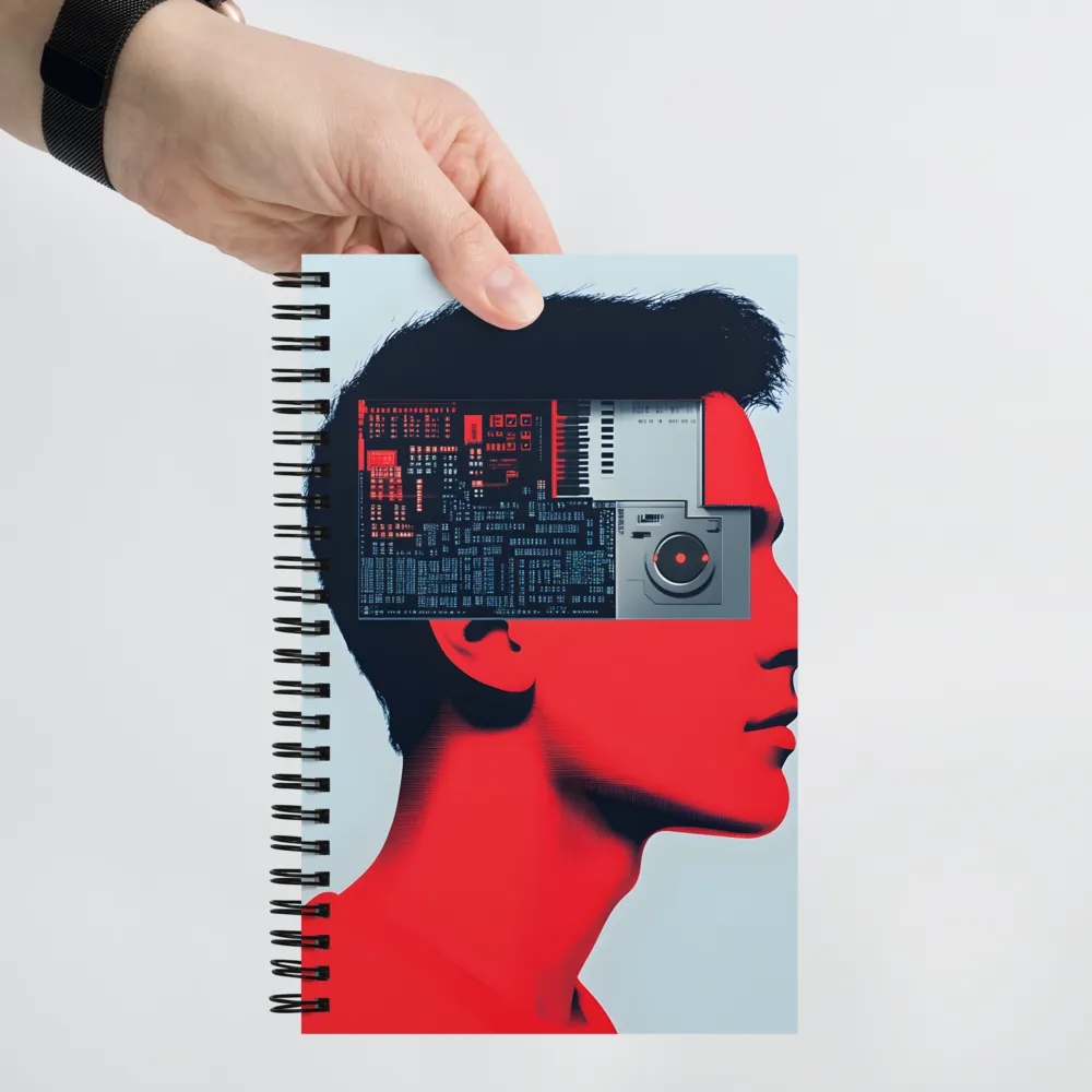 Digital Mind 
 Spiral Notebook | 140 pages