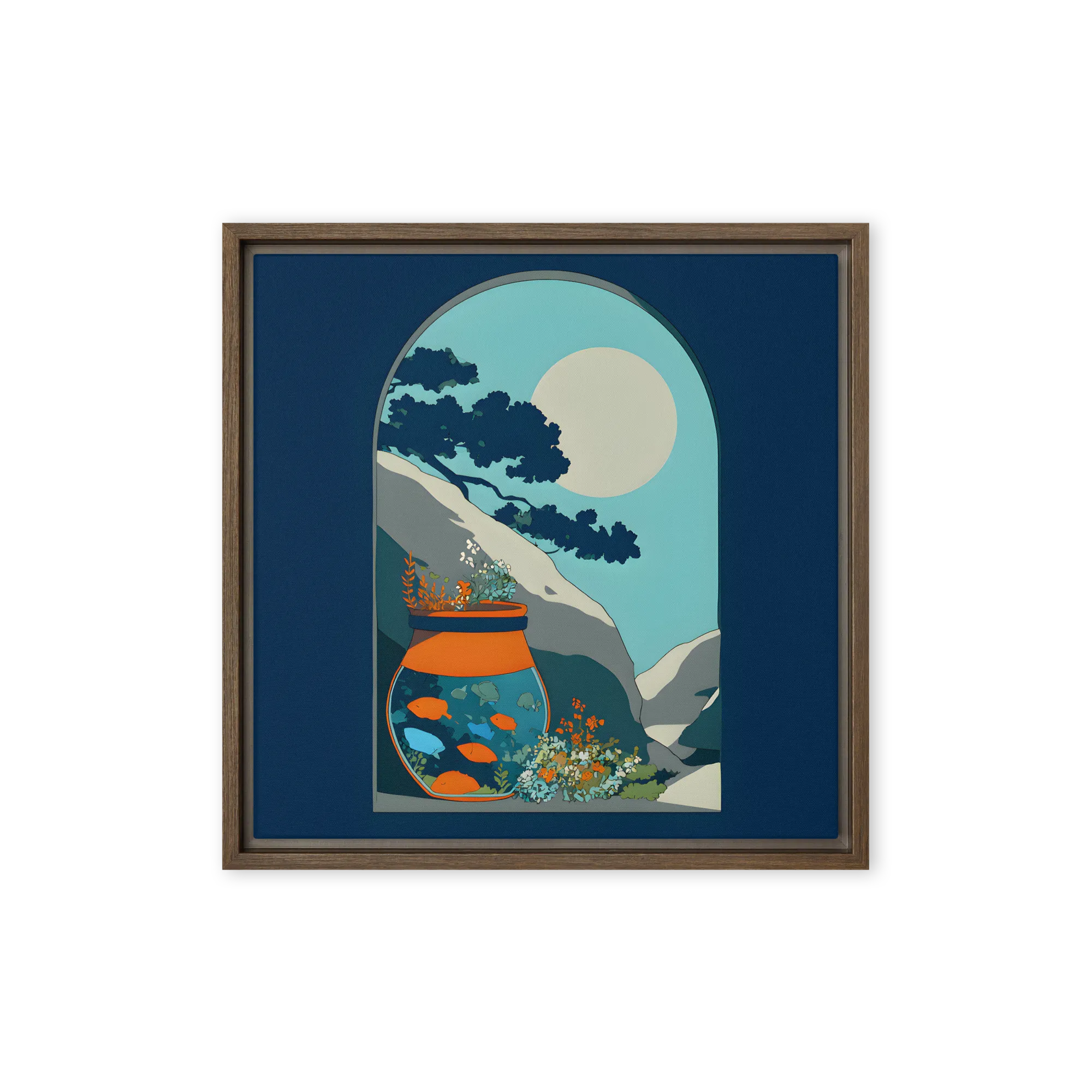 Moonlight Fishbowl Reverie