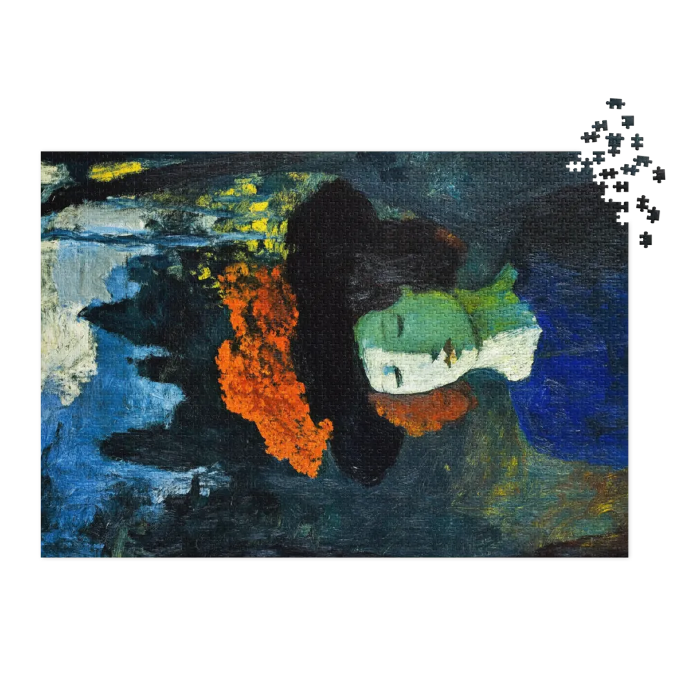 Post-Impressionist Female Portrait | Jigsaw Puzzle (252/520 pieces)