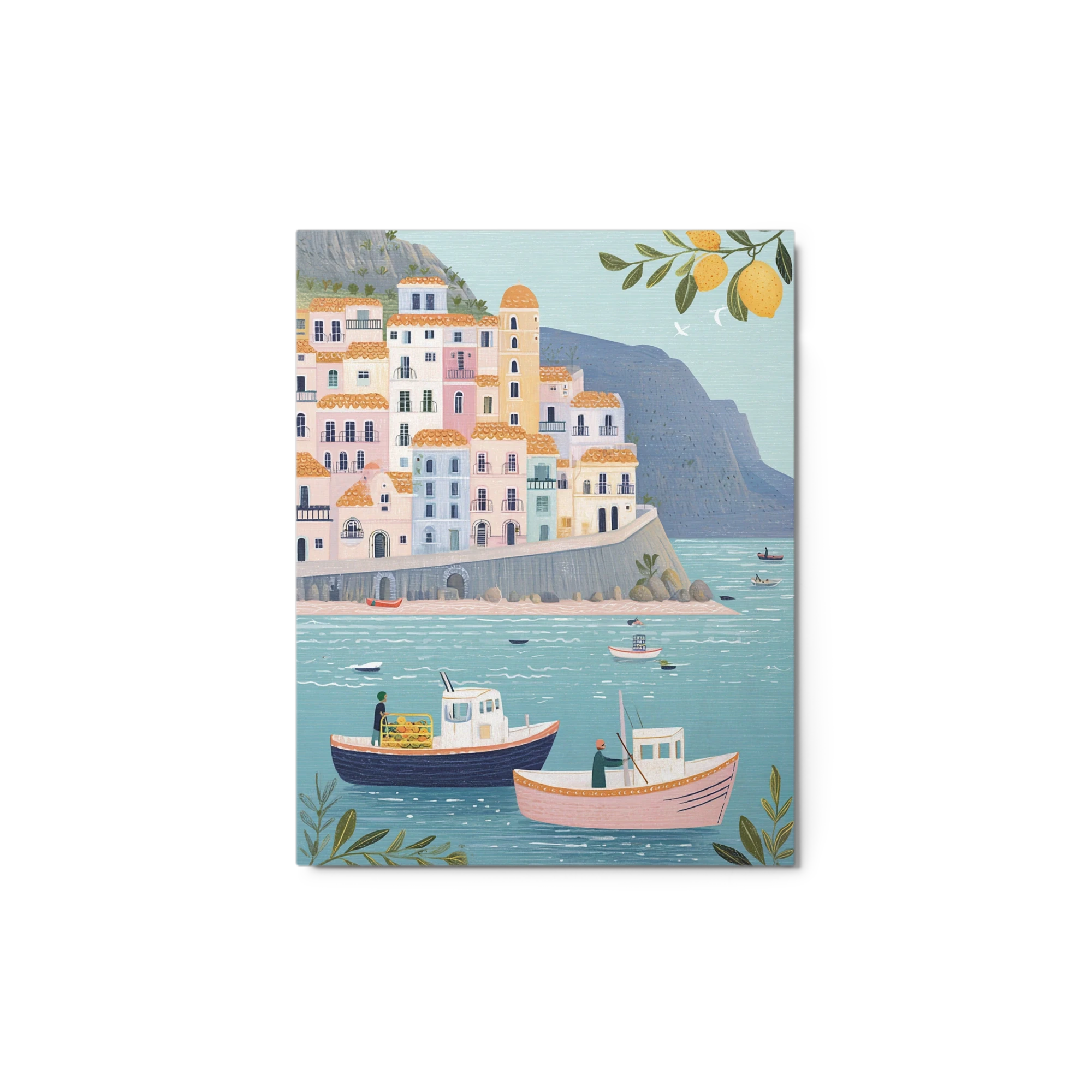 Mediterranean Coastal Village