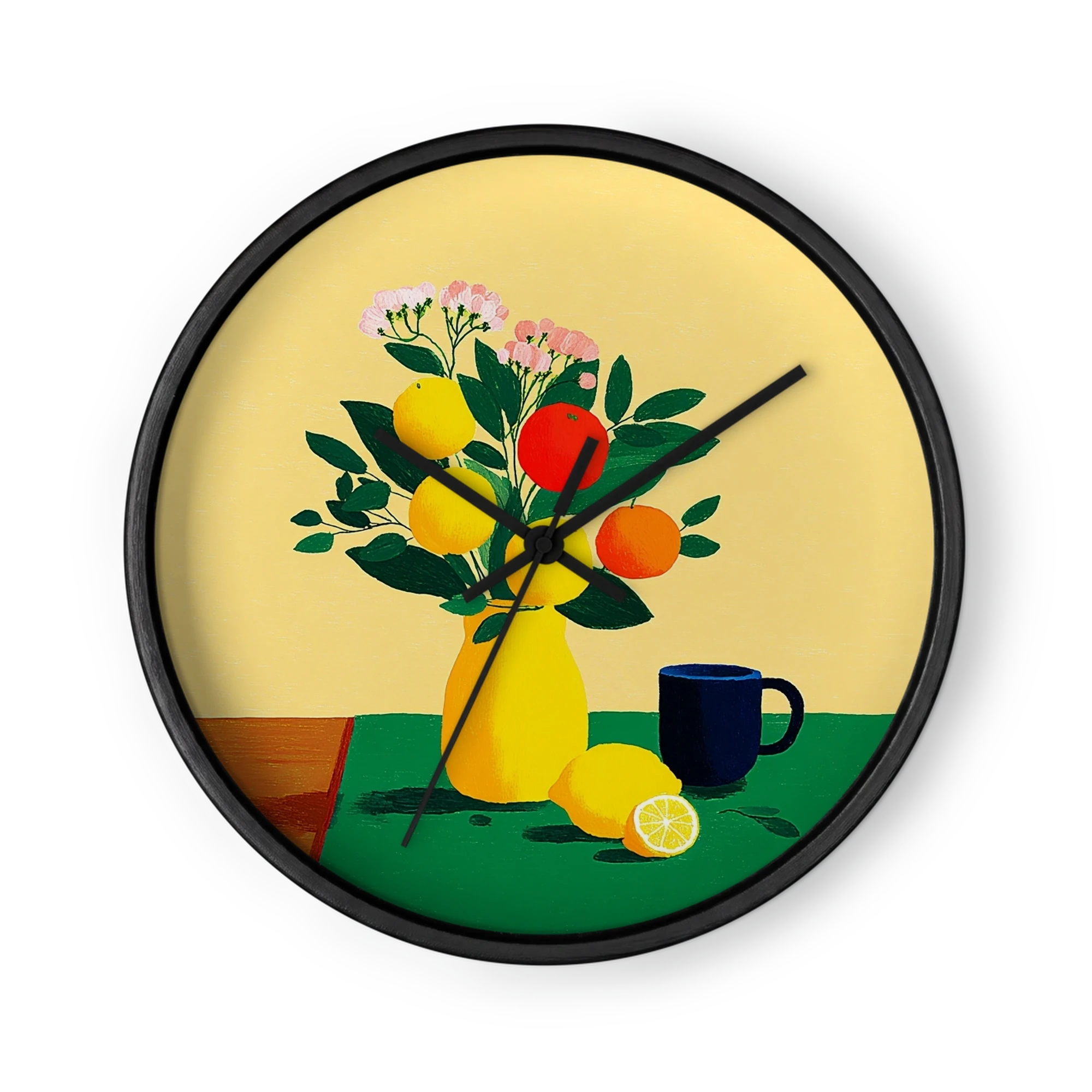 Citrus and Blue Mug Still Life