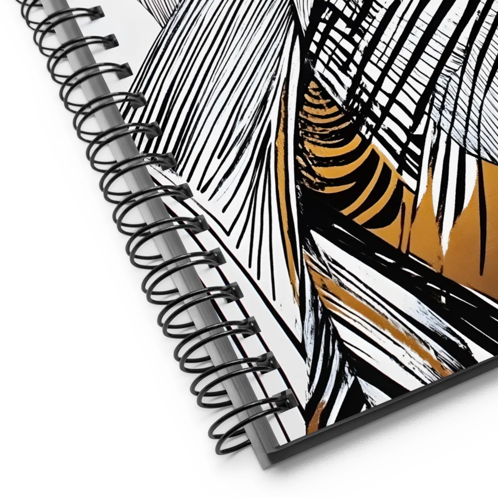 Dynamic Geometric Abstraction 
 Spiral Notebook | 140 pages