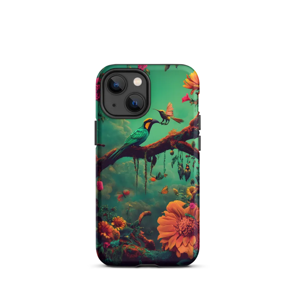 Surreal Birds and Flowers | Phone Case