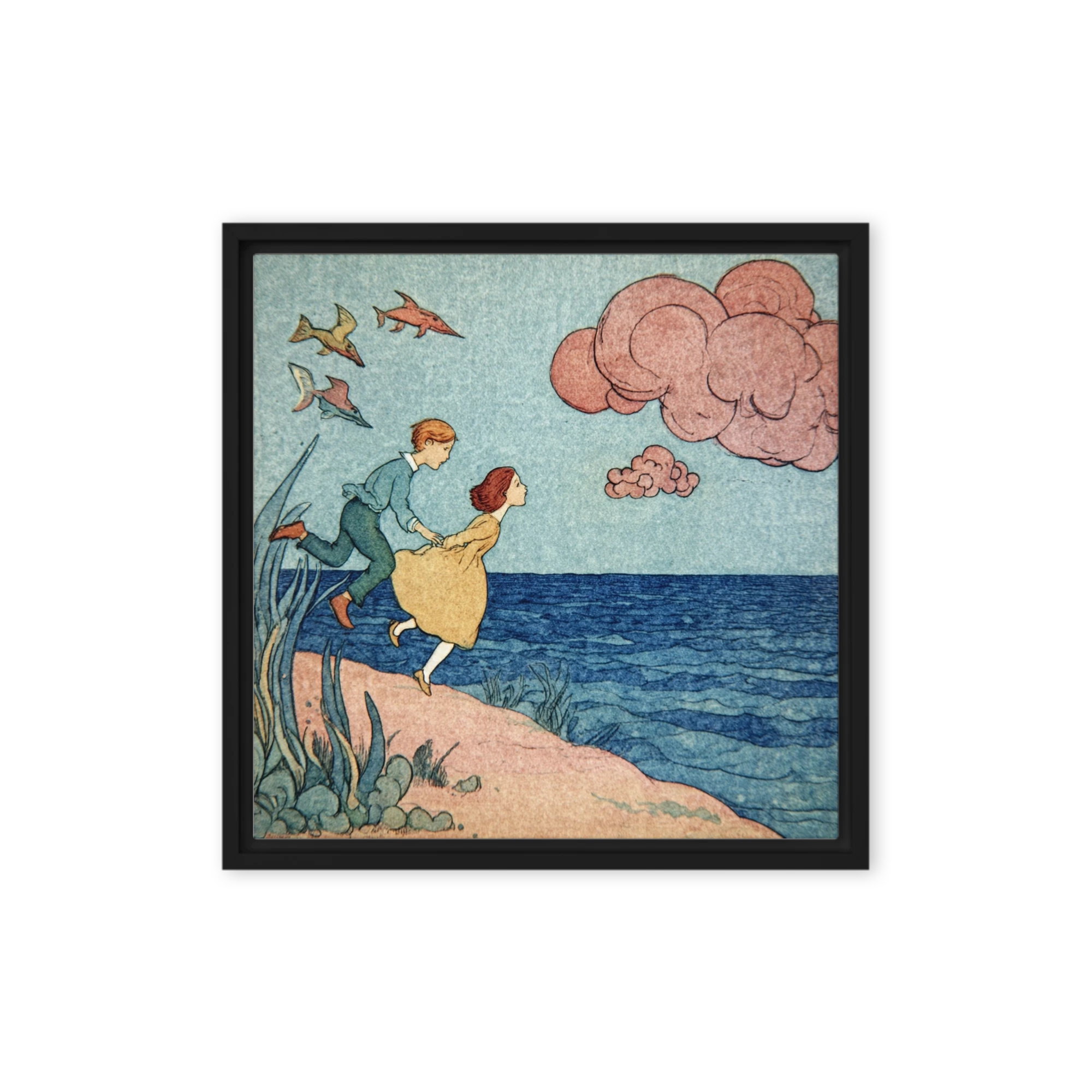 Children by the Sea