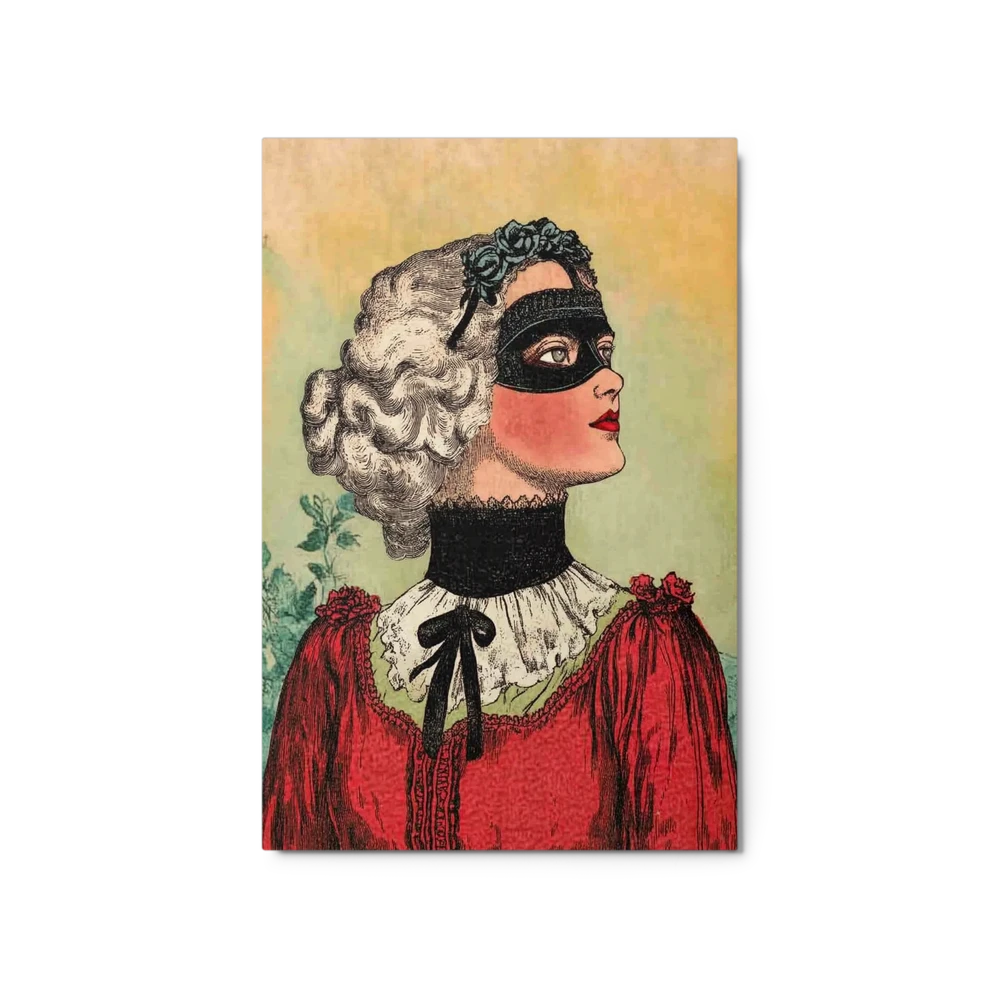 The Masquerader's Gaze | Art Print