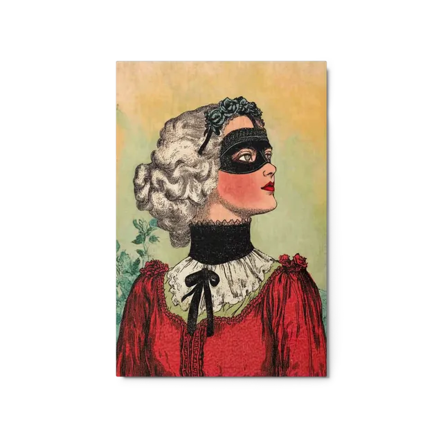 The Masquerader's Gaze | Art Print