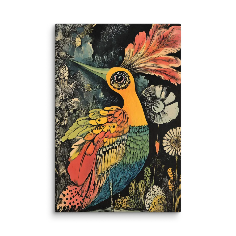 The Luminescent Plume 
 Canvas | 18″x 26″