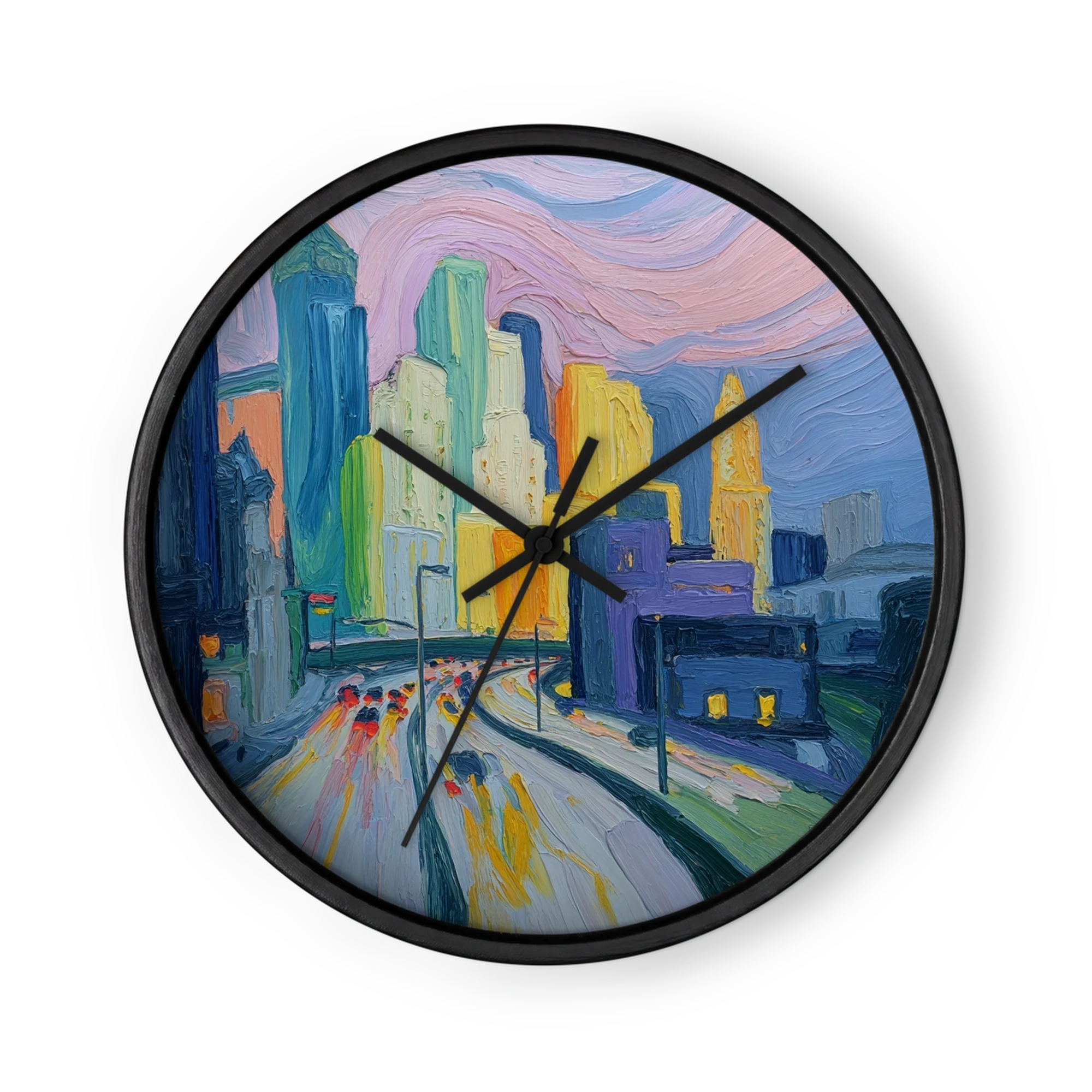 Swirling Urban Dusk