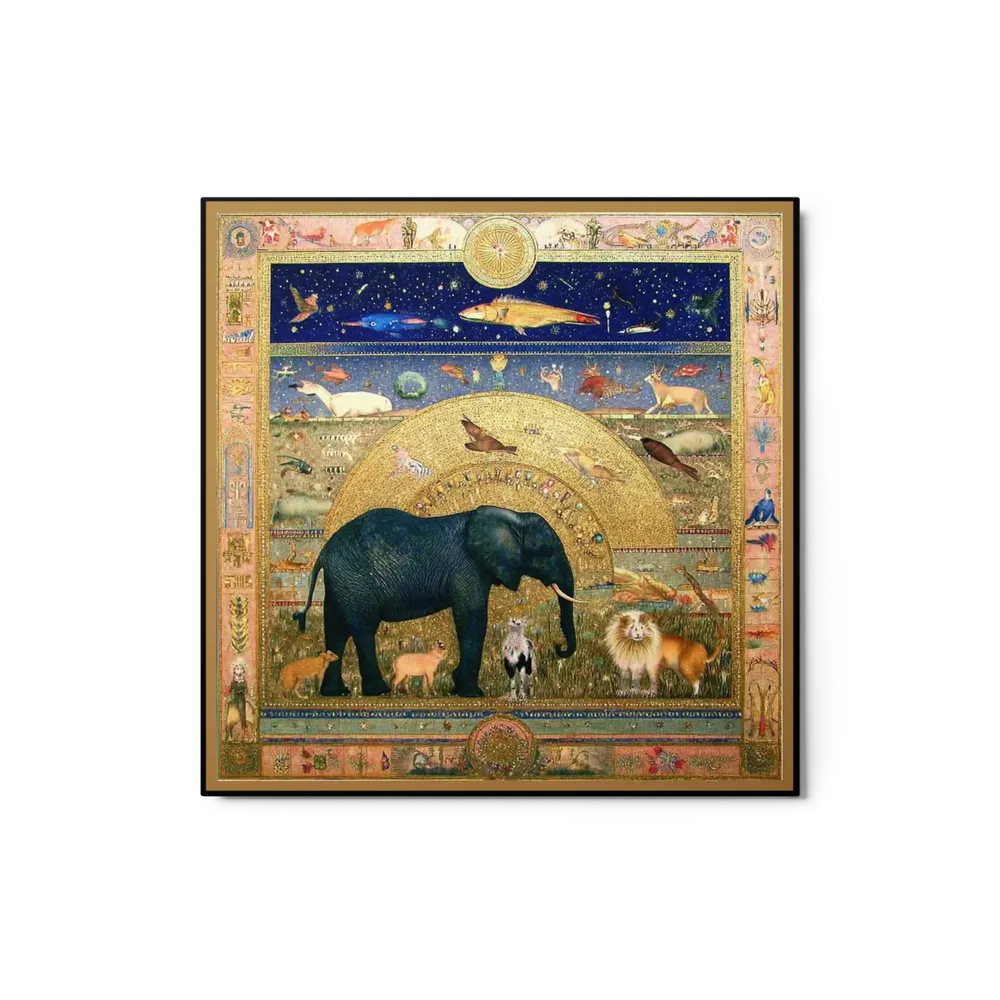 Celestial Animal Mosaic | Art Print
