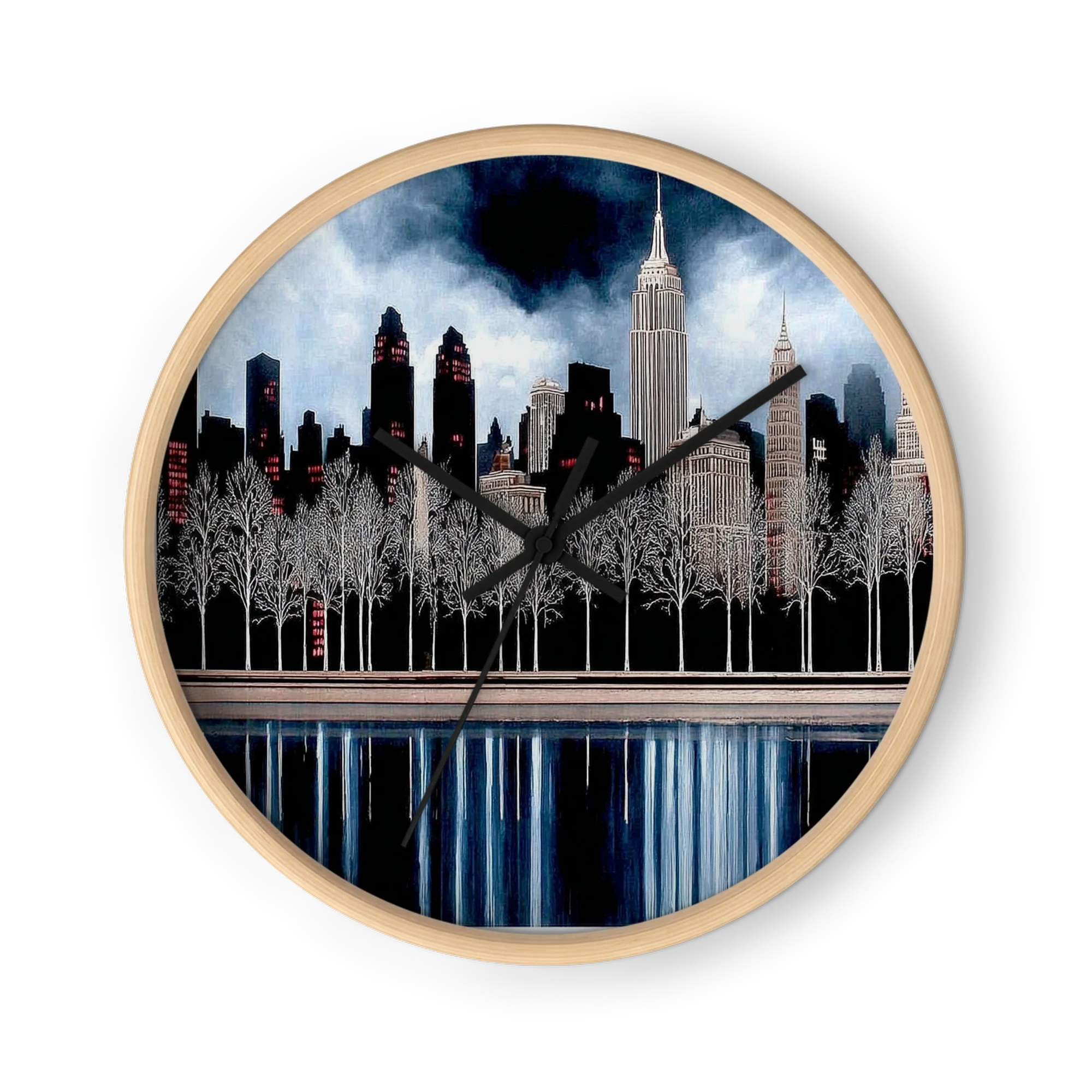 Empire State Skyline Reflection