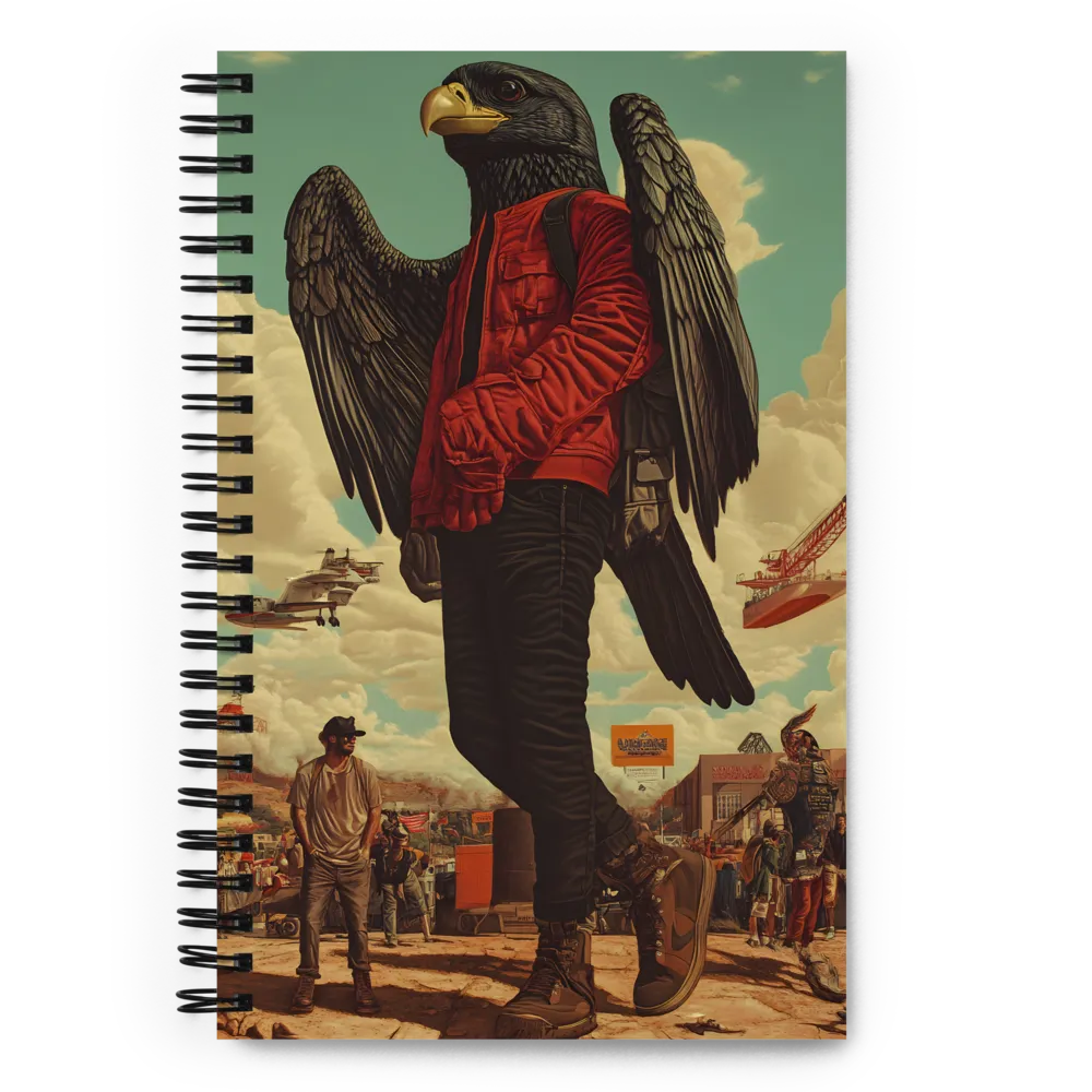 The Urban Eagle 
 Spiral Notebook | 140 pages