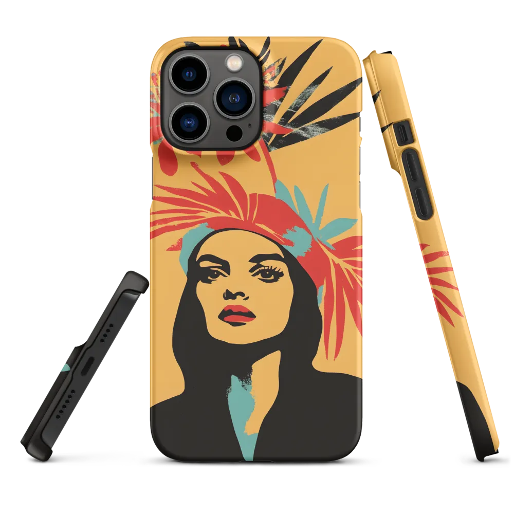 Pop Art Female Portrait | Phone Case