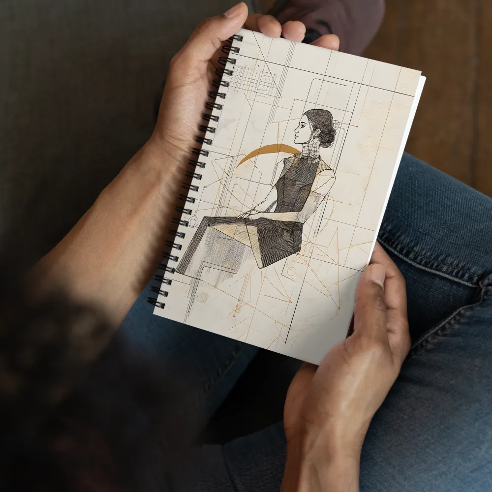 Architectural Figure Study 
 Spiral Notebook | 140 pages