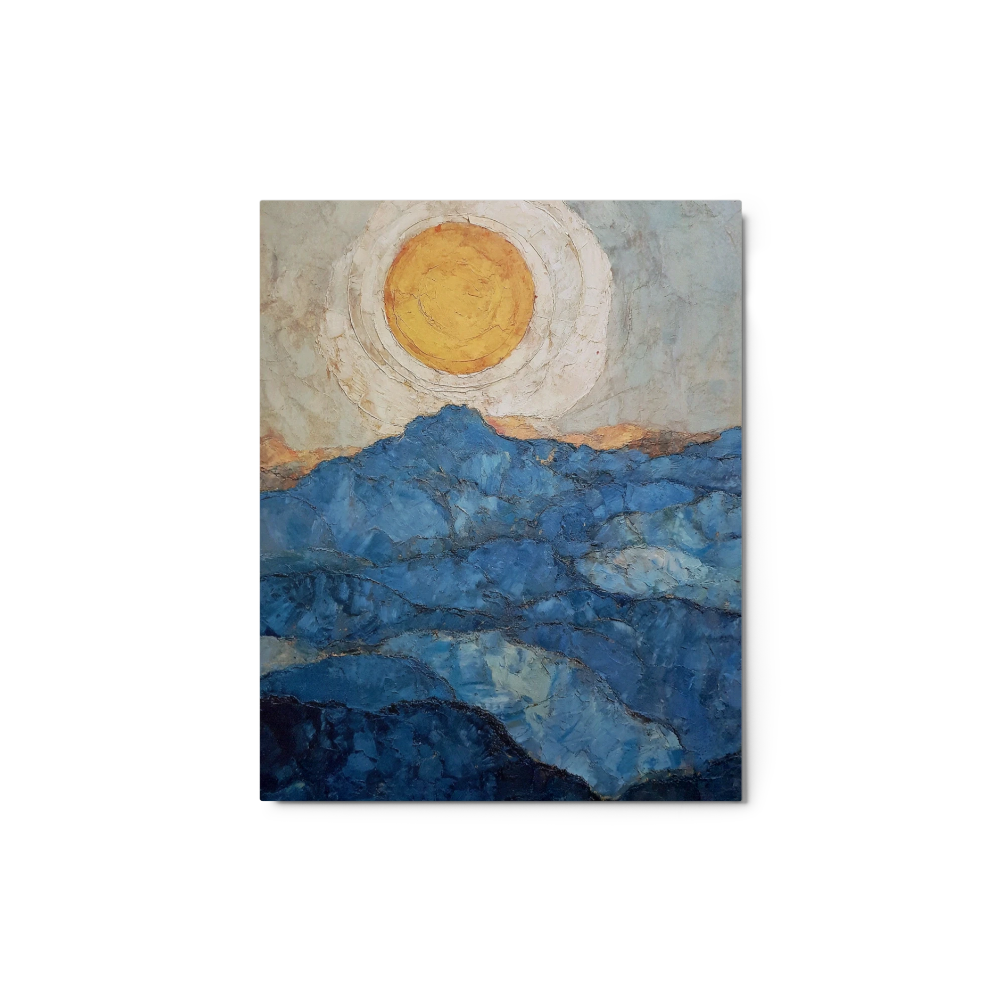 Golden Sun Over Blue Mountains