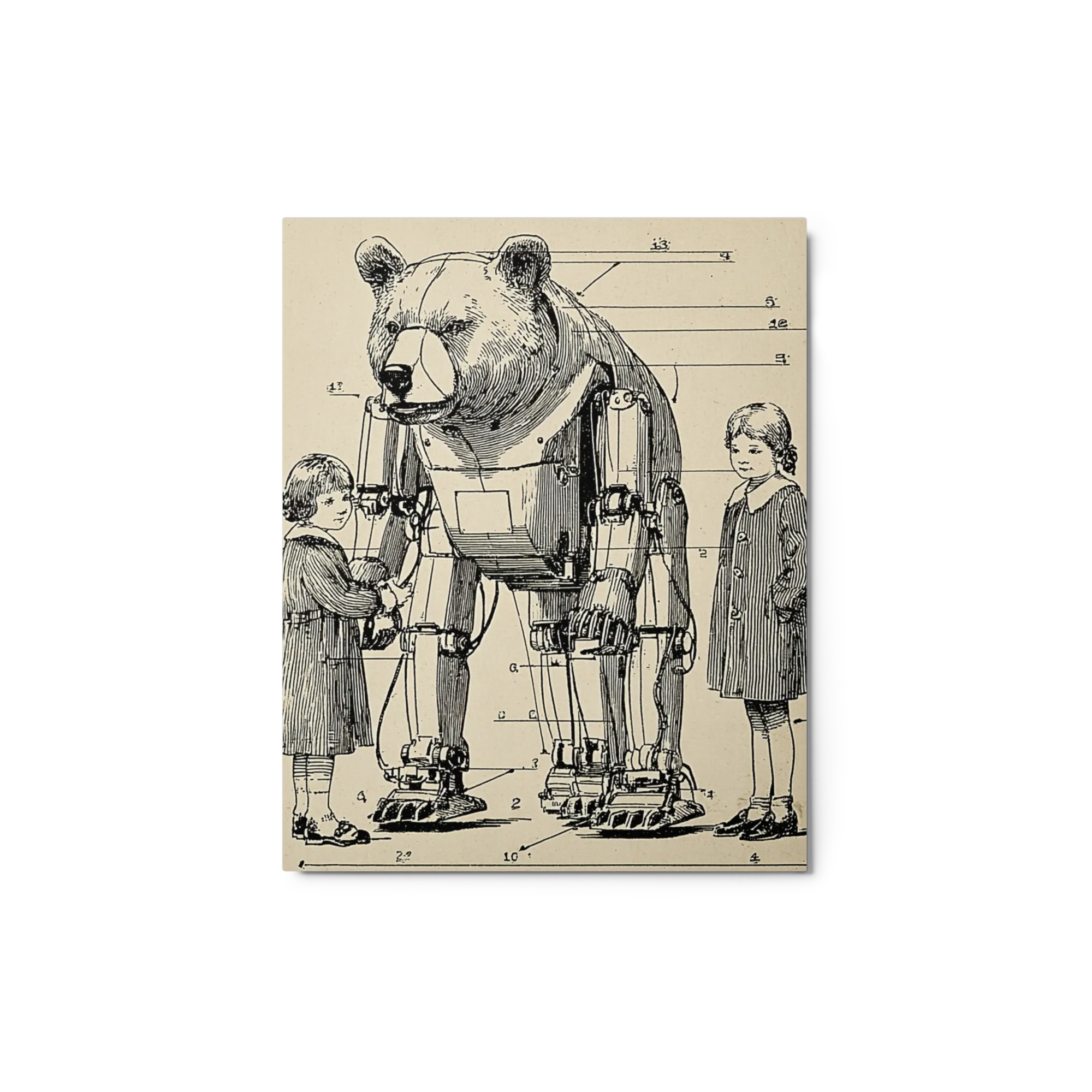 Robotic Bear Blueprint