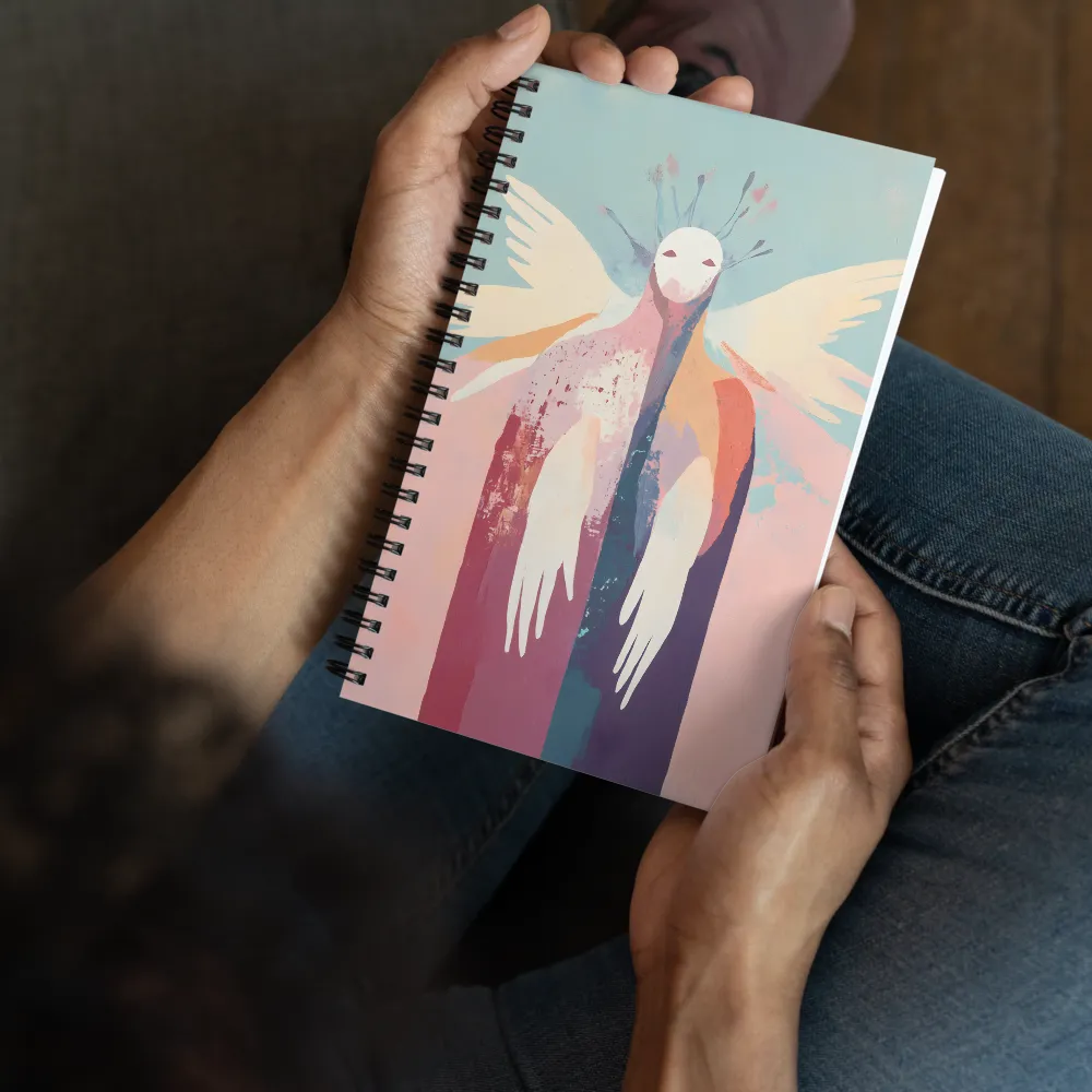 Ethereal Guardian 
 Spiral Notebook | 140 pages
