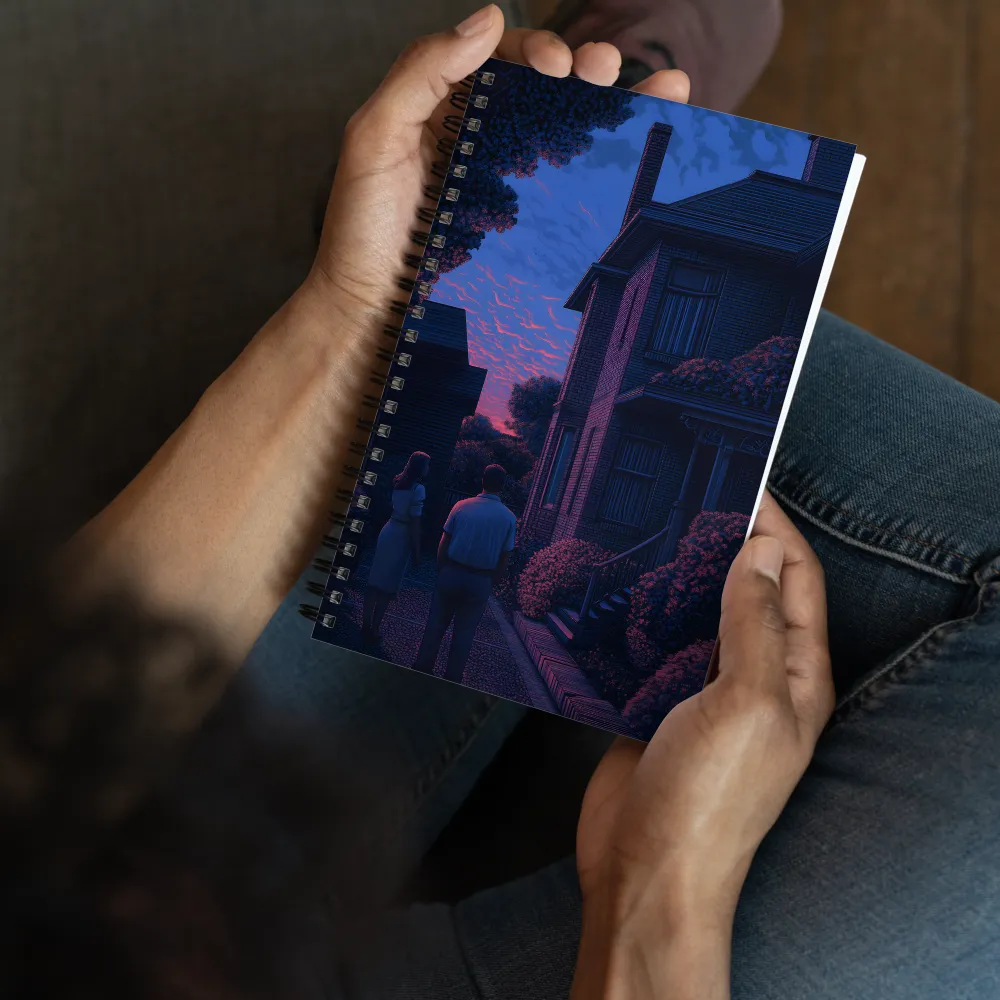 Twilight Serenity 
 Spiral Notebook | 140 pages