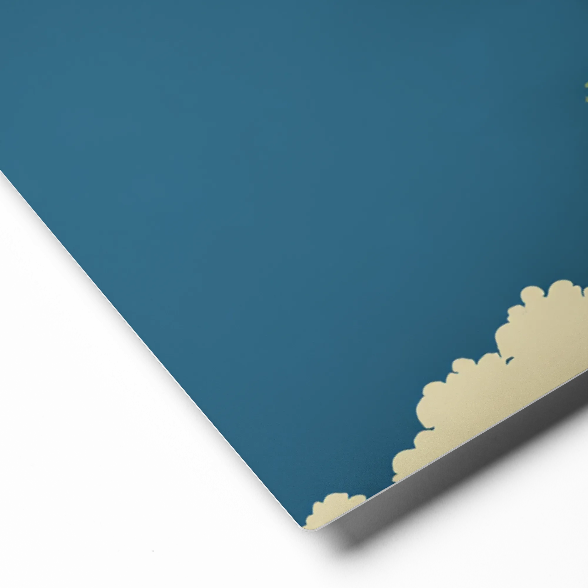 The Ascending Path 
 Poster with White Frame | 12″x 12″