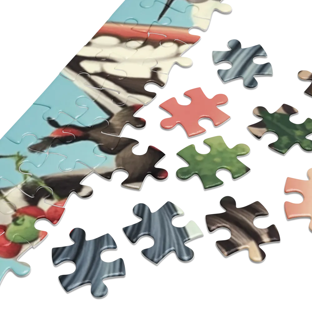 Retrato Encantado 
 Puzzle em caixa de metal