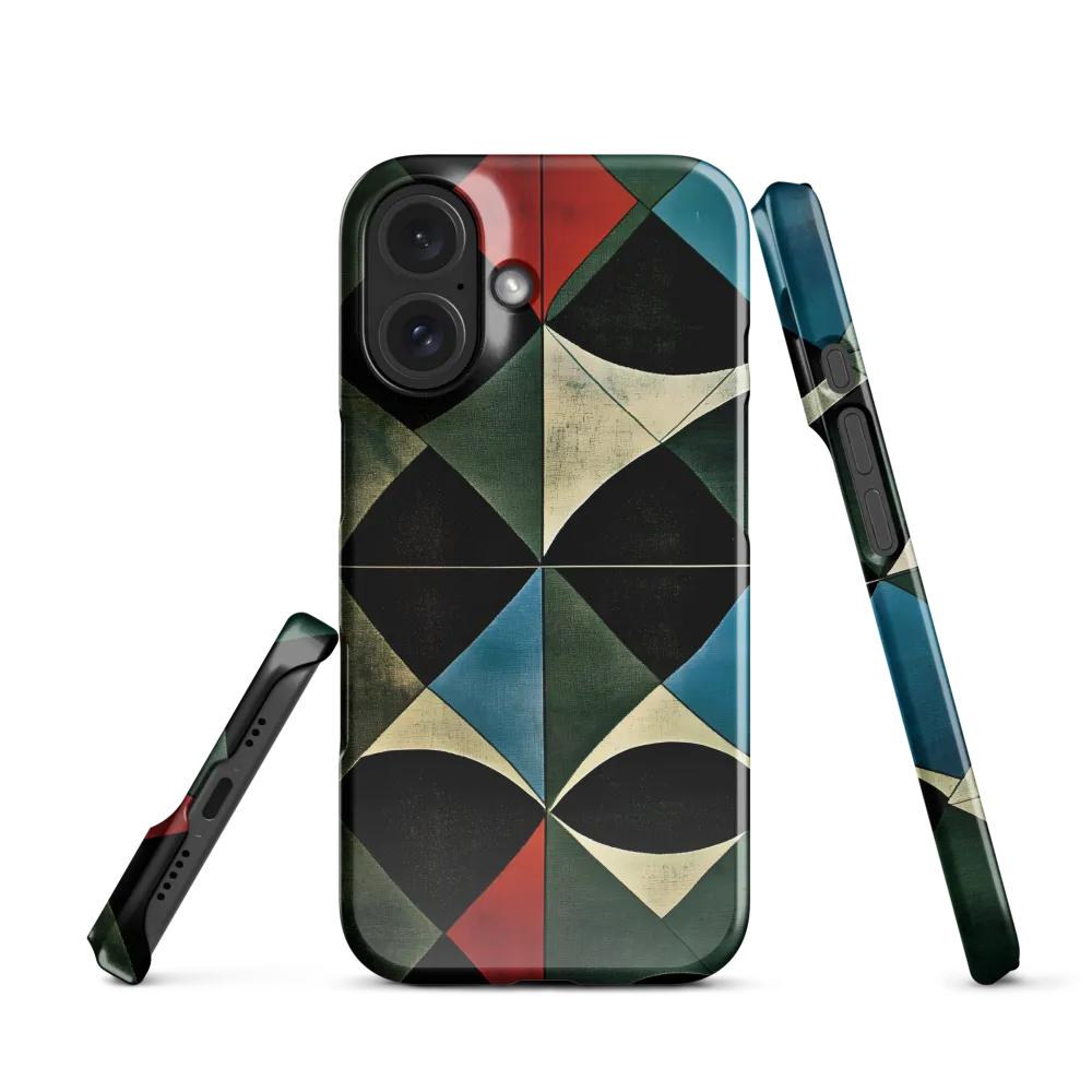 Interlocking Diamond Pattern 
 Samsung Galaxy S10 | Snap Case