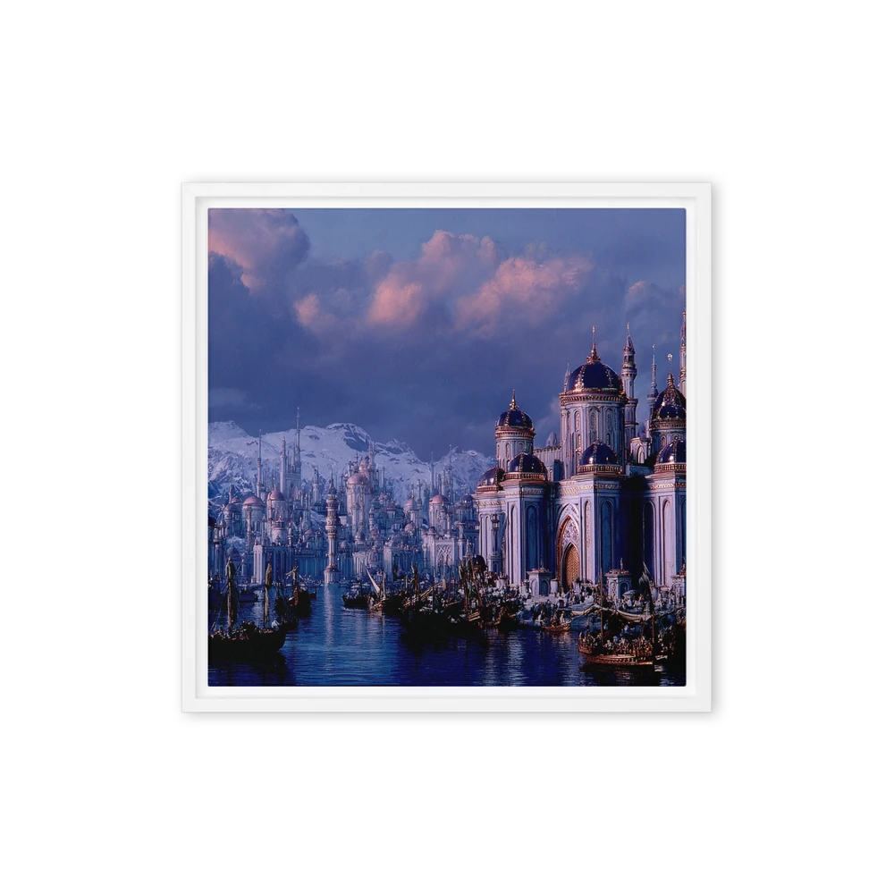 Haven of the Radiant Domes | Art Print