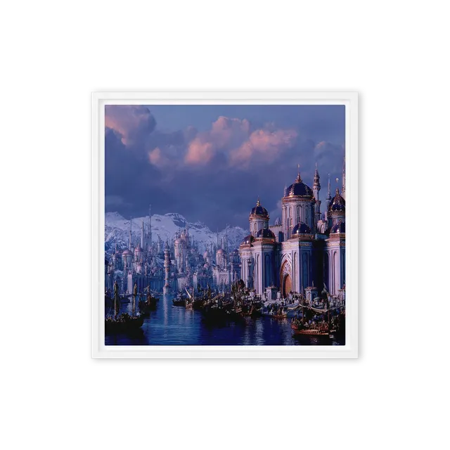 Haven of the Radiant Domes | Art Print
