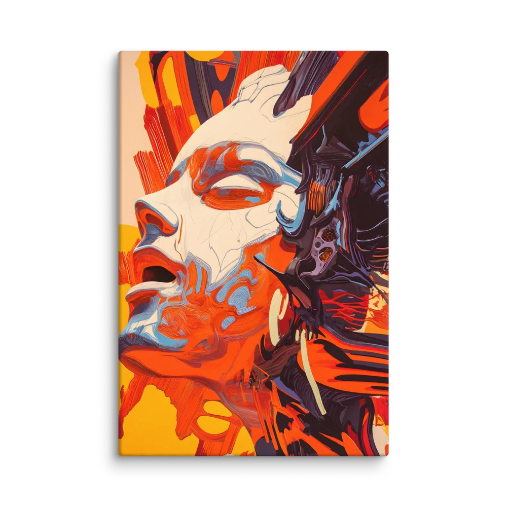 Fiery Profile | Art Print