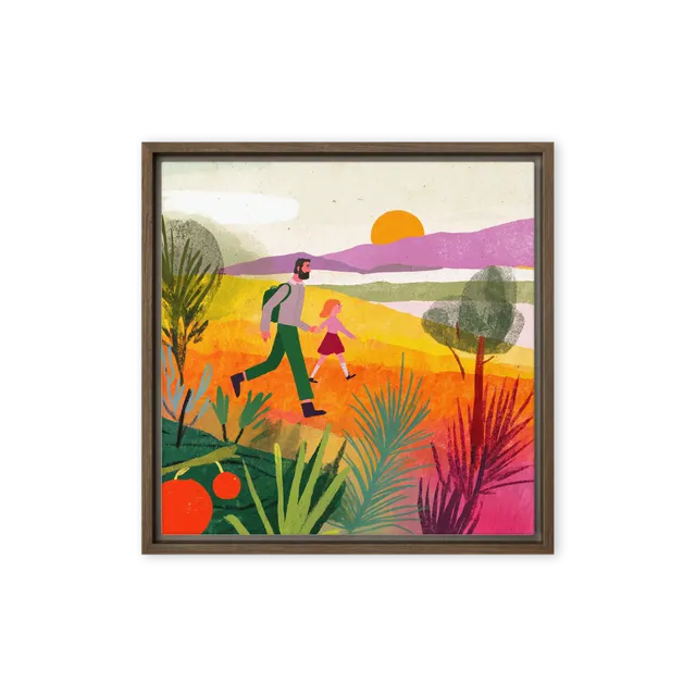 Textured Nature Walk | Art Print