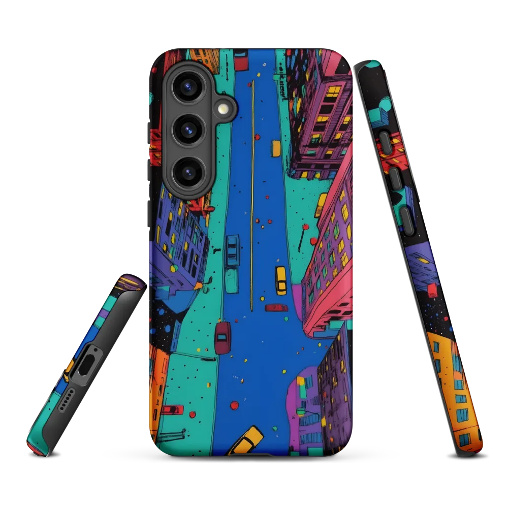 Colorful Urban Cityscape | Phone Case