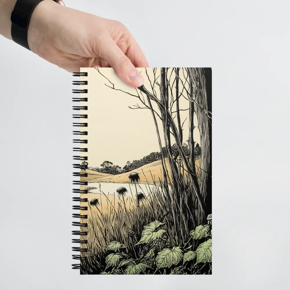 Whispers of Serenity | Spiral Notebook