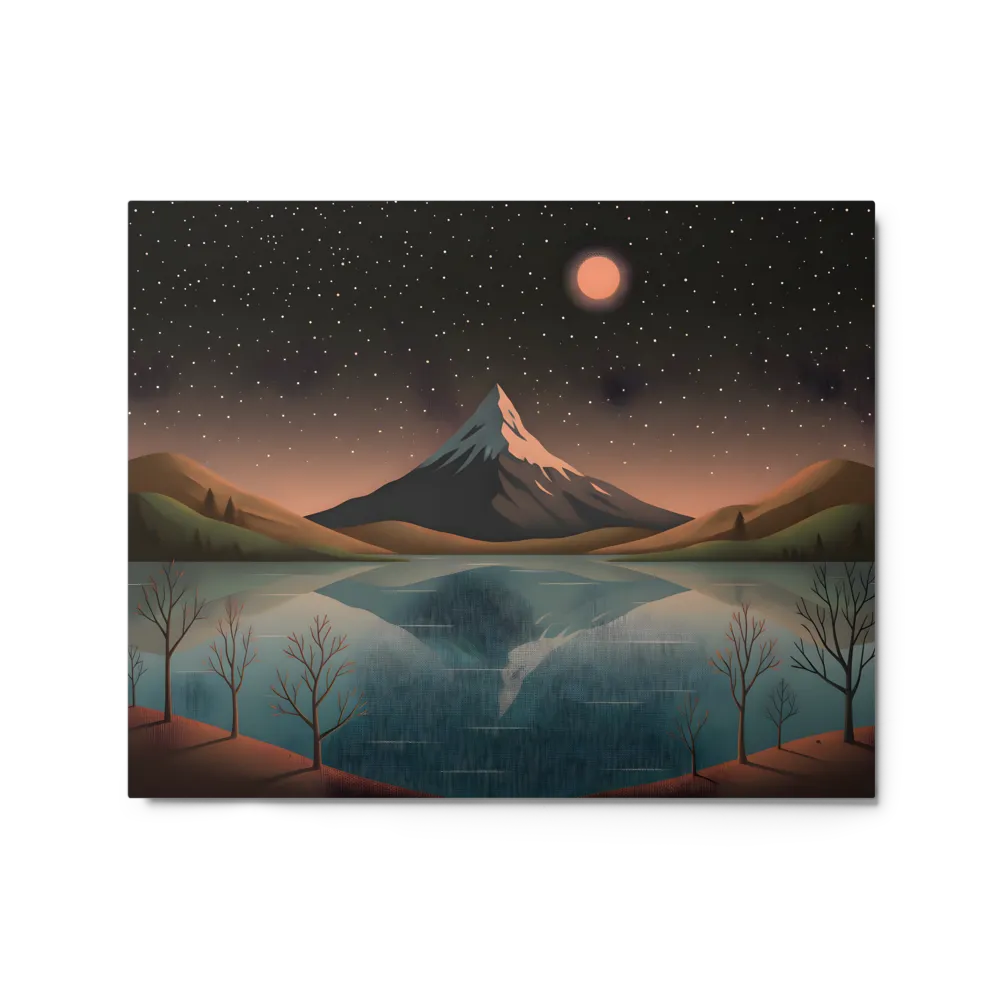 Lunar Mountain Reflection