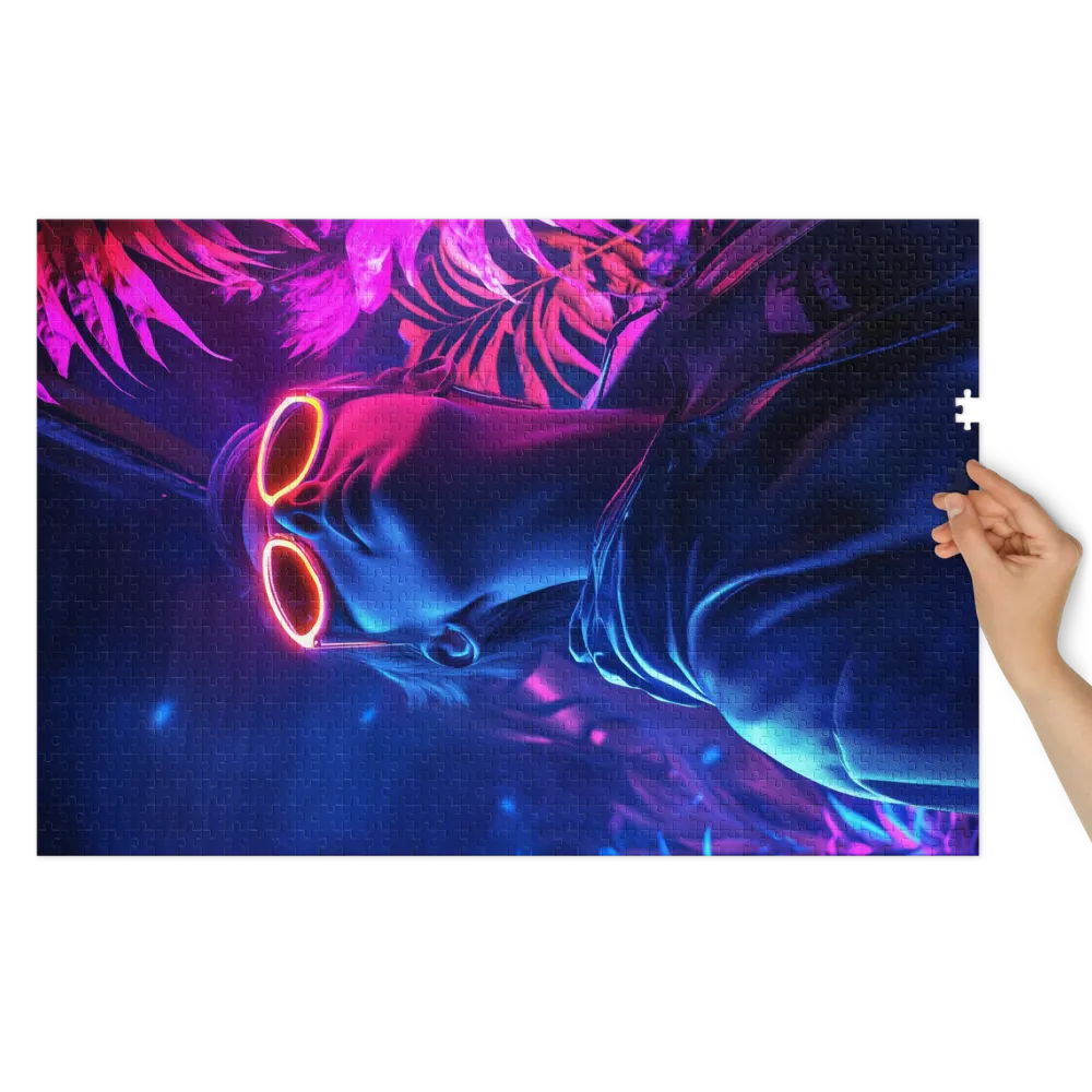 Olhar Luminoso 
 Puzzle em caixa de metal
