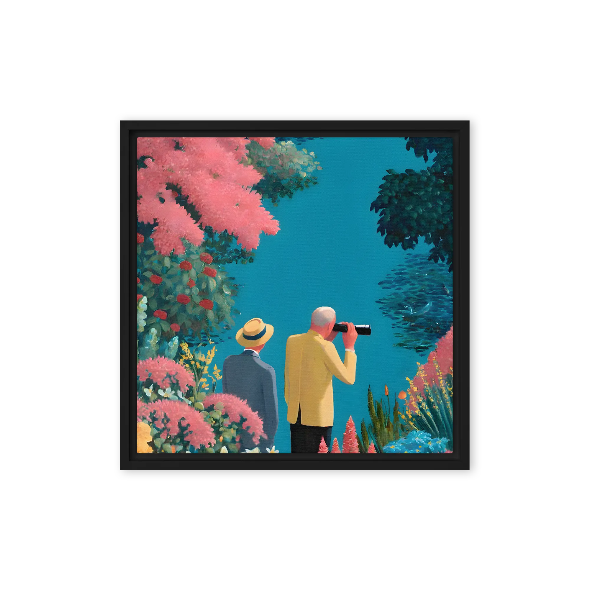 The Observers in the Garden