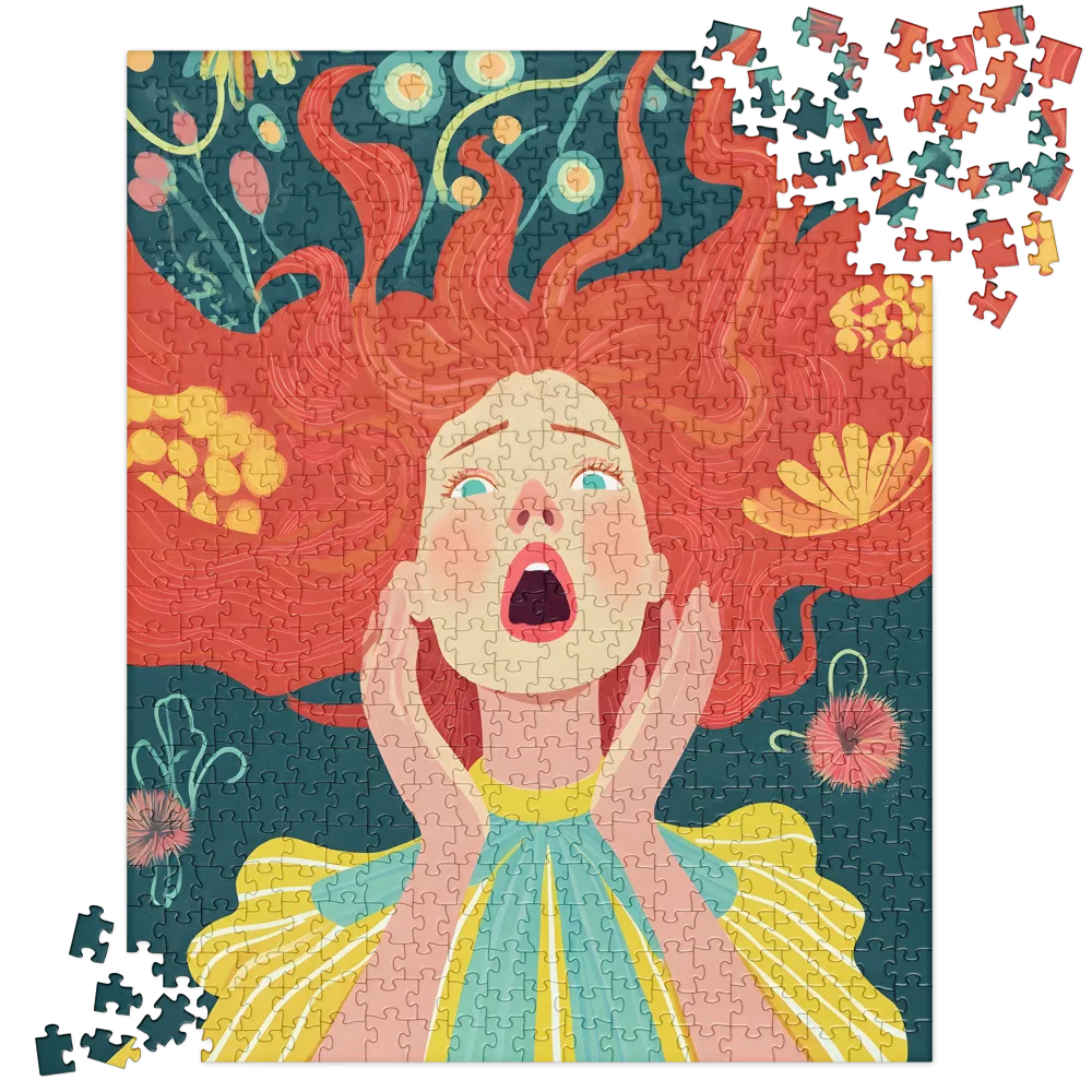 Overwhelmed Bloom 
 Jigsaw Puzzle
