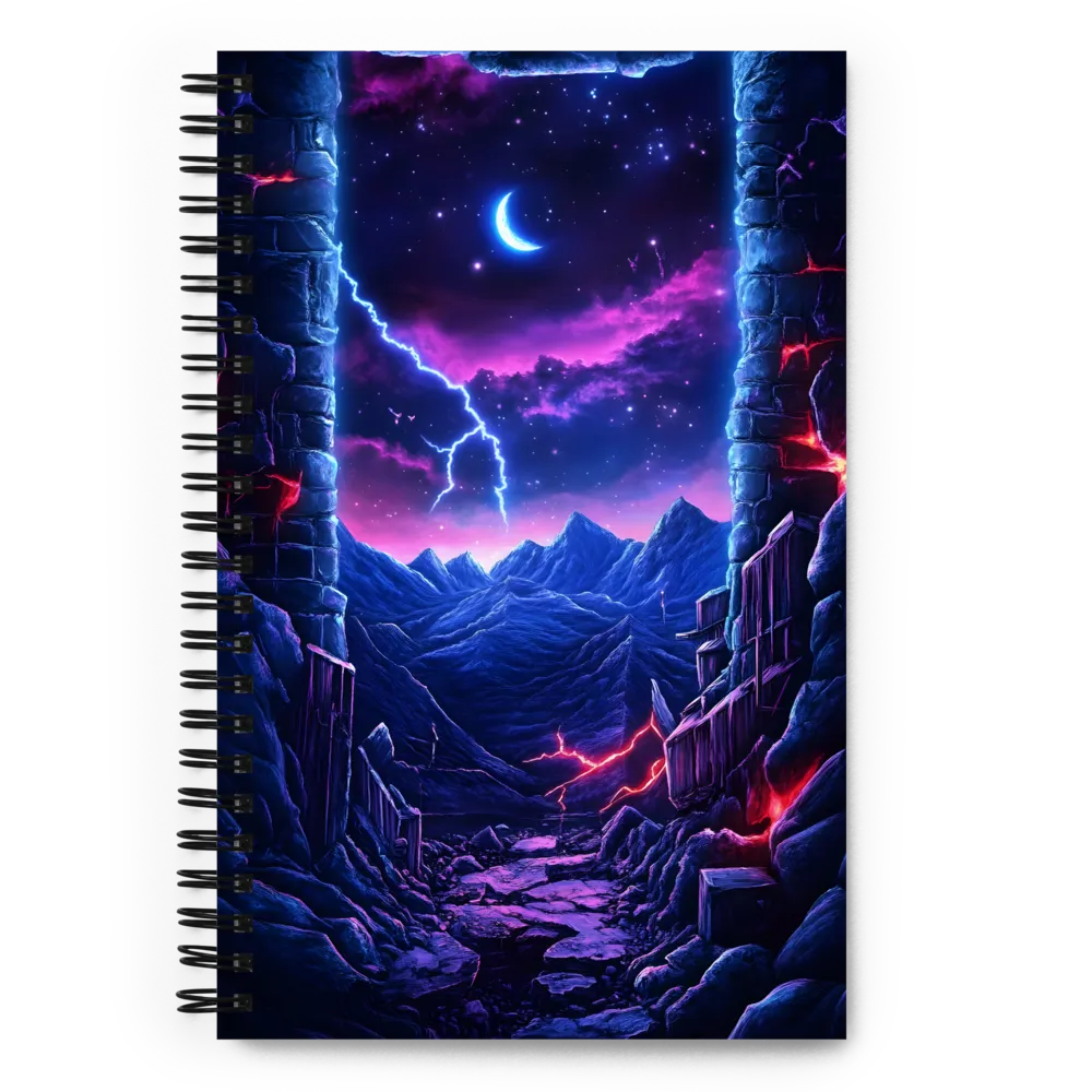 Portal to the Cosmic Realm 
 Spiral Notebook | 140 pages