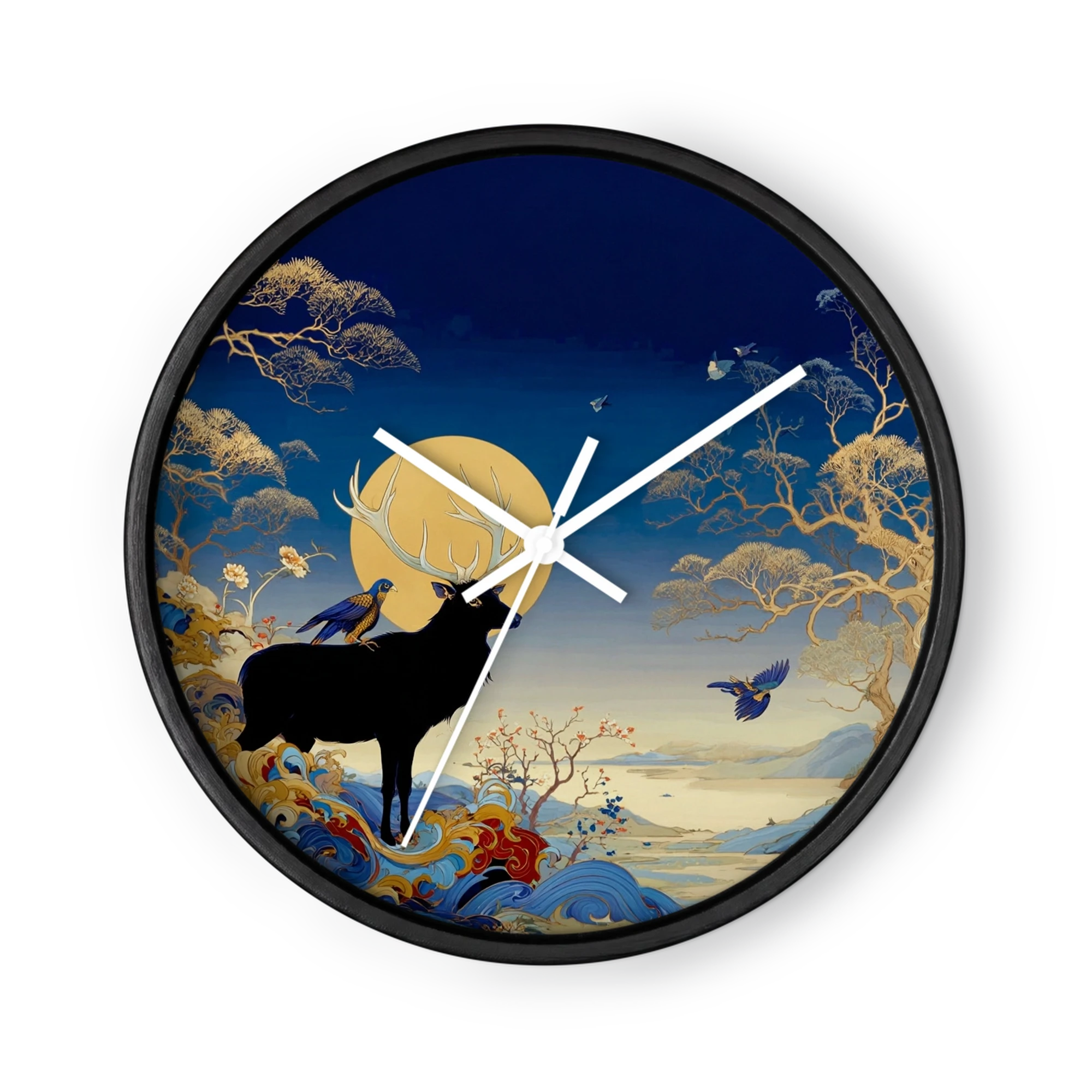 Celestial Stag under Full Moon