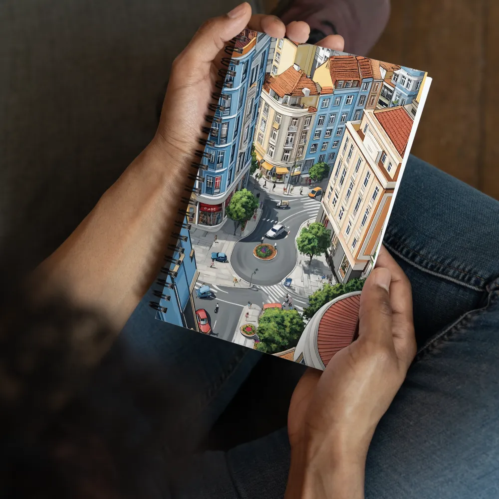 Aerial City Life 
 Spiral Notebook | 140 pages