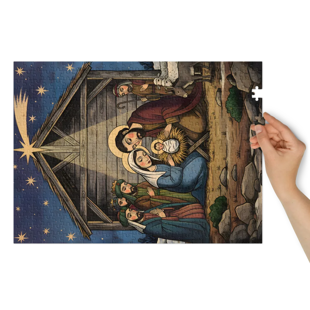 Holy Night — Nativity Scene | Jigsaw Puzzles