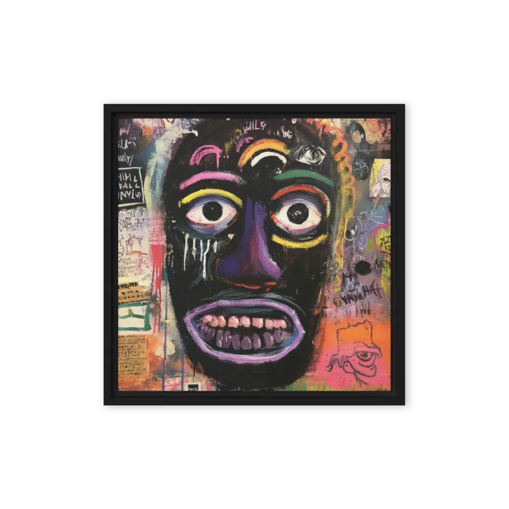 Raw Expressionist Mask | Art Print