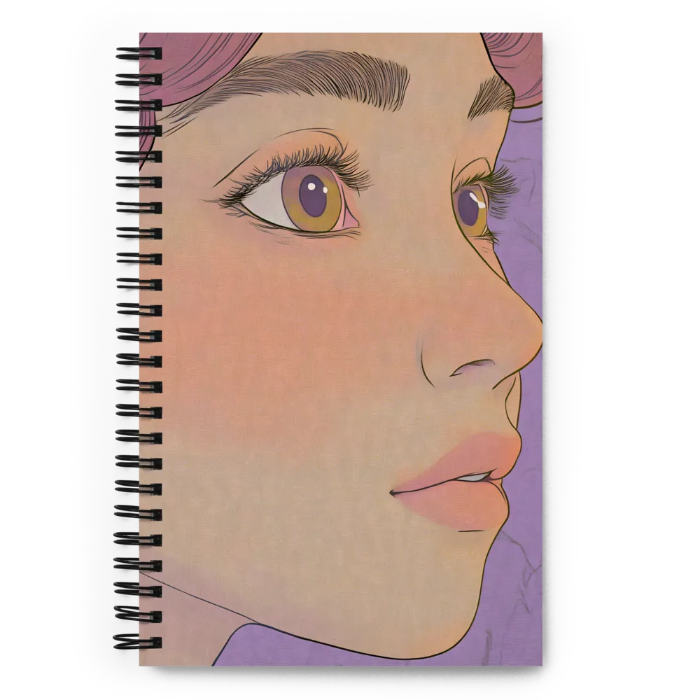 Introspection in Lavender Hues 
 Spiral Notebook | 140 pages