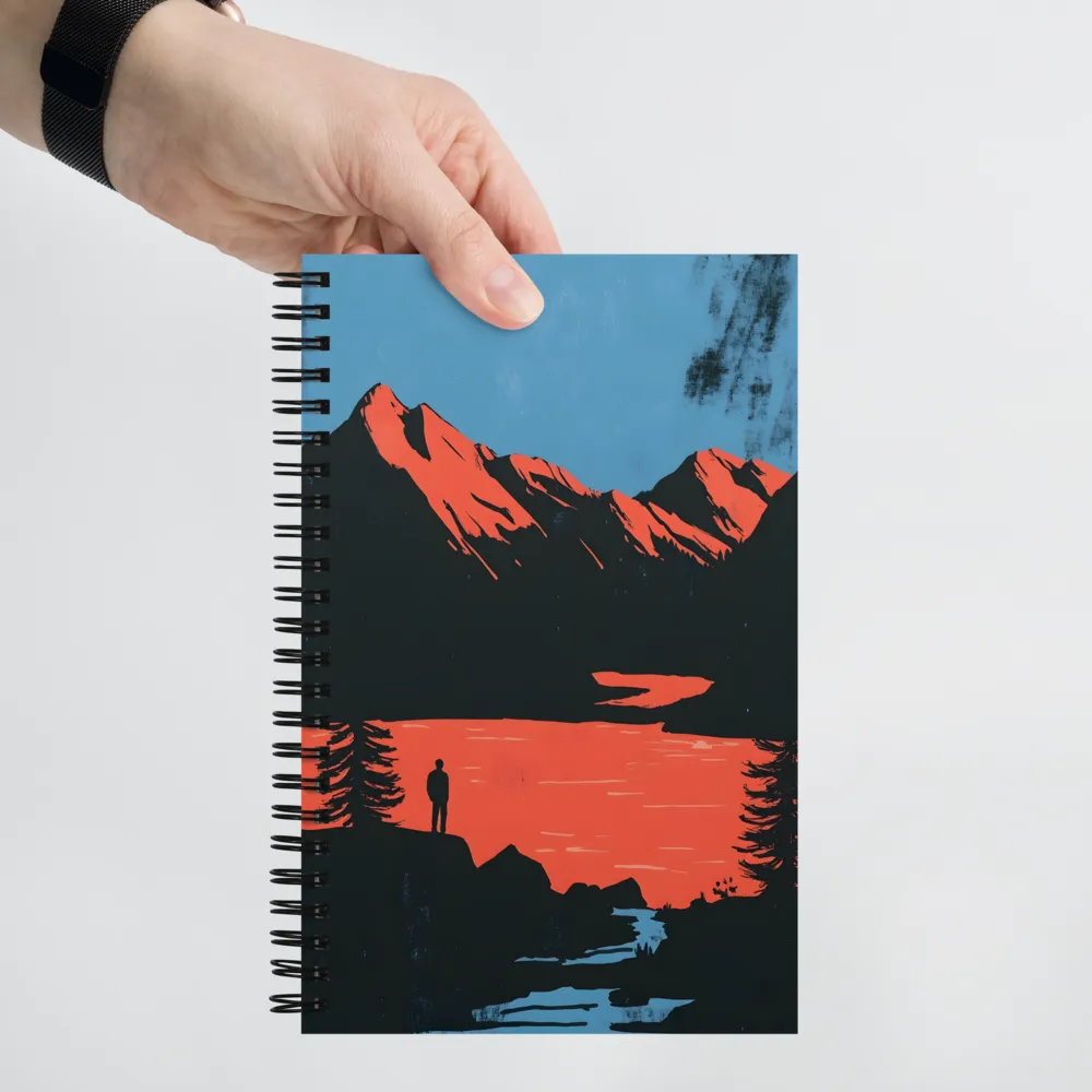 Solitude by the Red Lake 
 Spiral Notebook | 140 pages