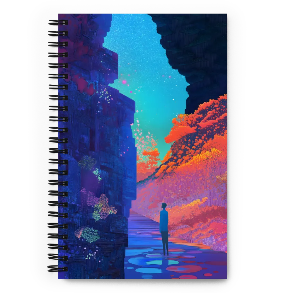 The Textured Ascent 
 Spiral Notebook | 140 pages