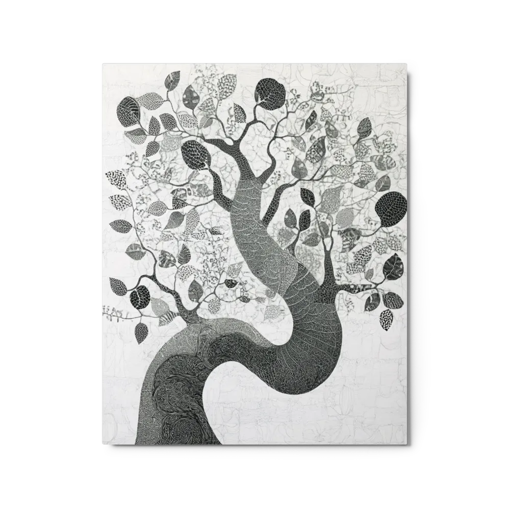 Intricate Tree of Life 
 Poster with Red oak Frame | 16″x 20″